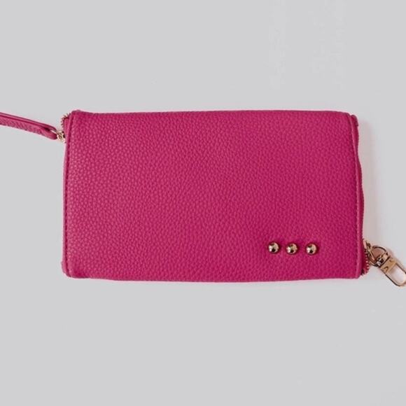 Skyla Dual Glasses Case Holder Fuchsia Pink - Picture 1 of 3